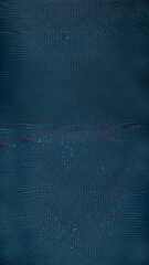 Glitch texture. Screen distortion. Blue colorful holographic pattern broken digital monitor matrix error plasma pixel modern abstract background.