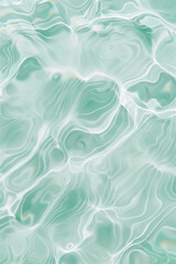 Tranquil mint green water ripple effect - 785649895