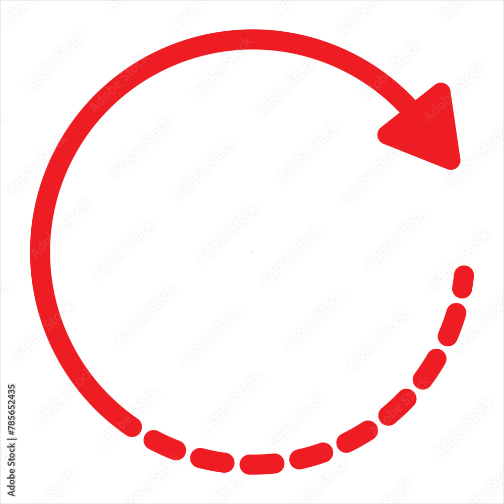 Poster circle arrow icons. recycling icon. circular arrows. refresh and reload arrow icon. arrows flat sign
