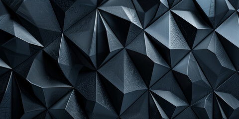 Abstract blue polygonal texture background
