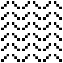 Seamless pattern. Tiles wallpaper. Squares illustration. Checks ornament. Ethnic motif. Shapes backdrop. Forms background. Digital paper, textile print, web design, abstract. Vector artwork. - 785653893