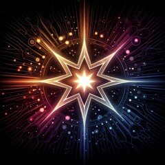 Naklejka premium star