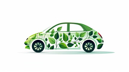 eco-friendly green car