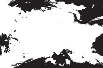 Vintage Grunge Frame: Abstract Texture Stock Vector - Simple and Versatile Design Template for text, posters and mockups 