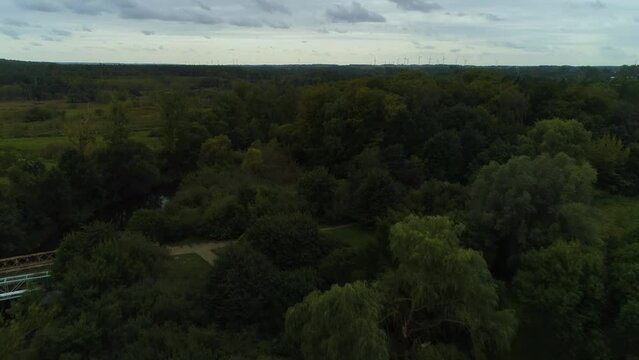 Beautiful Landscape Of Slupsk Krajobraz Aerial View Poland