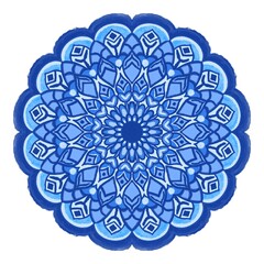 Floral mandala background with repeated pattern of botanical theme including textured line, border, hand drawn design, for decoration, backdrop, home decor, ceramic, fabric, tile.