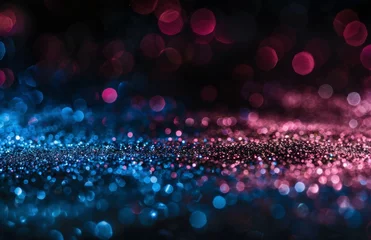 Foto op Plexiglas Blurry Blue and Pink Background © olegganko
