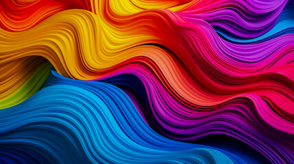 Obraz premium Stunning abstract multicolour spectrum. Colorful background.