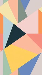 Obraz premium Minimalist geometric pattern