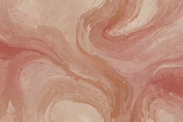 acrylic pink and beige swirls with strong paint texture, background