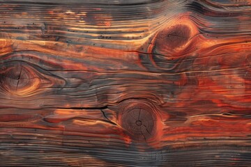 Dramatic Wooden Grain and Color - obrazy, fototapety, plakaty