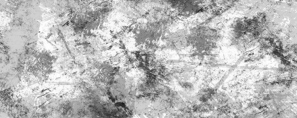 Concrete polished seamless texture background. Plaster concrete cladding, black and white background. Gunge white abstract monochromWall distressed texture background. grunge concrete overlay texture.
