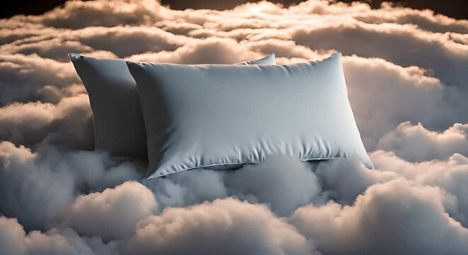 Pillow above the clouds.