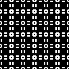 Seamless pattern. Figures, blocks illustration. Ethnic motif. Rectangles, shapes ornament. Tiles, forms wallpaper. Bricks backdrop. Geometric background. Digital paper, textile print, abstract vector - 785709623