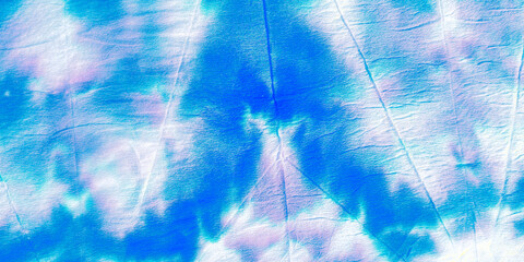 Rainbow Tie Dye Effect. Frosty Smudged Paint.