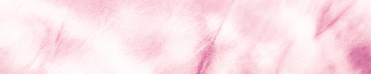 Gentle Dirty Art Shibori. Pink Tie Dyes. Brush
