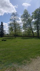 Promenade dans le parc de Châteauneuf-sur-Loire