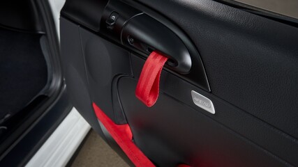 Passenger door pull