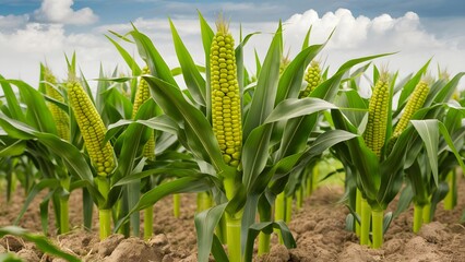 Pop corn corp on the field 