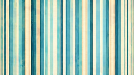 Obraz premium This image showcases a pleasing, old-fashioned striped pattern in pastel tones, evoking a sense of nostalgia and serenity with a minimalist design