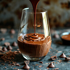 Melting Chocolate Joy: Hot Liquid Pleasure