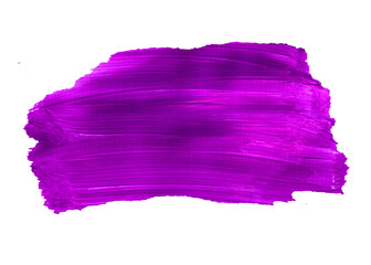 Fioletowa plama -  izolowany plik graficzny w formie karteczki, nalepki. - obrazy, fototapety, plakaty