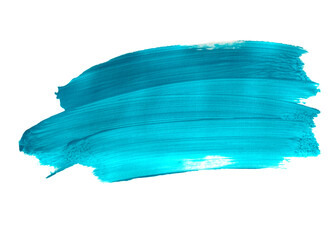 Niebieska plama -  izolowany plik graficzny w formie karteczki, nalepki.
