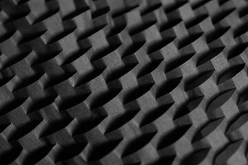 black diamond mesh background, three dimensional texture