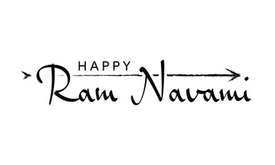 	
Happy Ram Navami. Ram Navami vector banner on isolated background. Vector Ram Navami text	
