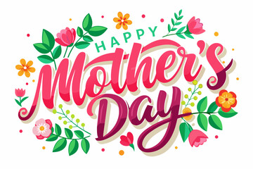 mother's day vector illustration