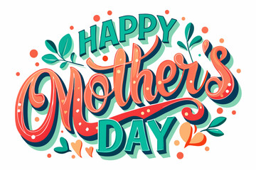 mother's day vector illustration