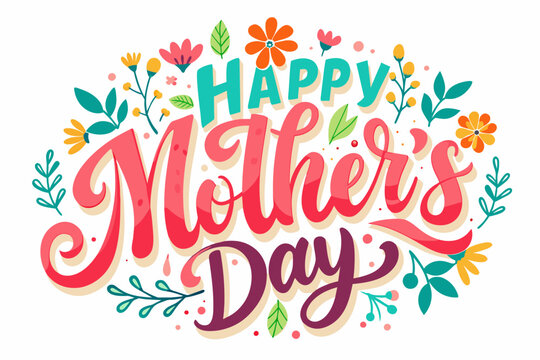 mother's day vector illustration
