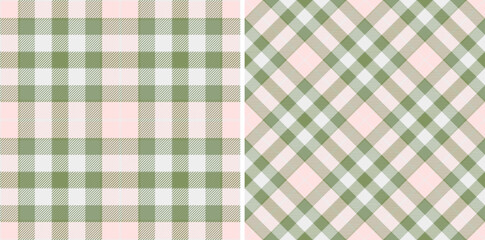 Background plaid vector of tartan pattern texture with a textile fabric check seamless.