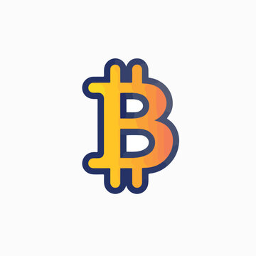 Cryptocurrency Bitcoin in cartoon, doodle style. Image for t-shirt, web, mobile apps and ui. Isolated 2d vector illustration in logo, icon, sketch style, Eps 10. AI Generative