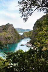 the mountains of Coron, Philippines