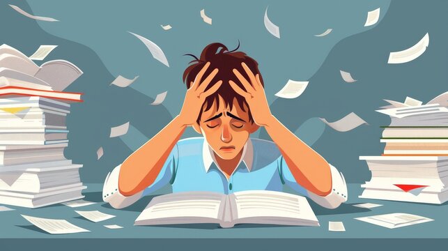 Exam Stress Images – Browse 116,587 Stock Photos, Vectors, and Video | Adobe Stock