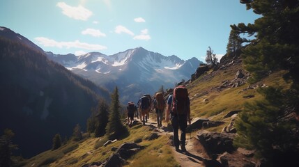 Embark on an exhilarating mountain adventure! Nature's vastness welcomes travelers to explore....