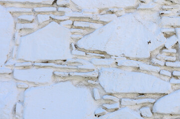 Ancient wall with peeling plaster. Old concrete wall, panoramic textured background 2