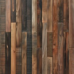 Grunge wood vertical panels background. Brown wood texture 