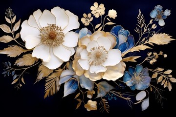 Obraz na płótnie Canvas Vintage spring flowers