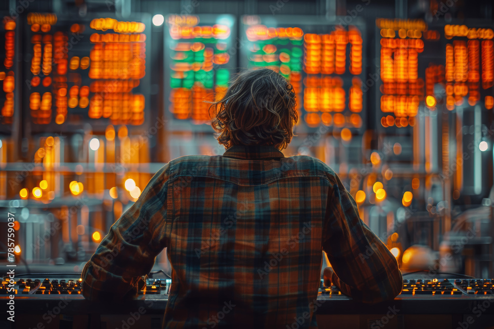 Poster a commodities trader monitoring price movements of agricultural futures contracts, assessing supply 