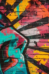 graffiti on the street Generative AI