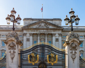 Buckingham Palace, London - obrazy, fototapety, plakaty