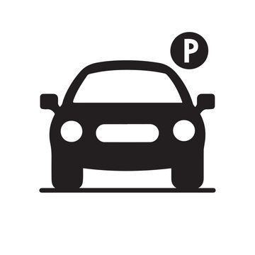 Car parking in cartoon, doodle style . Image for t-shirt, web, mobile apps and ui. Isolated 2d vector illustration in logo, icon, sketch style, Eps 10, black and white. AI Generative