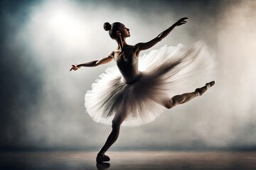 ballet dancer in ballet pose