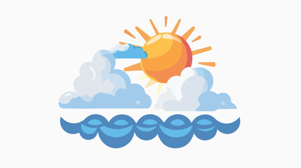 Air climate symbol isolated icon vector illustration 