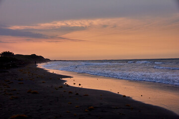 Hermoso Atardecer en Playas de Alvarado, Veracruz.