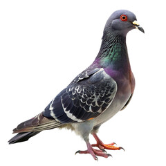 Pigeon isolated on transparent background