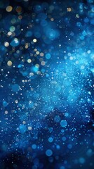 Glittery blue background, shimmering with dazzling sparkle and shine