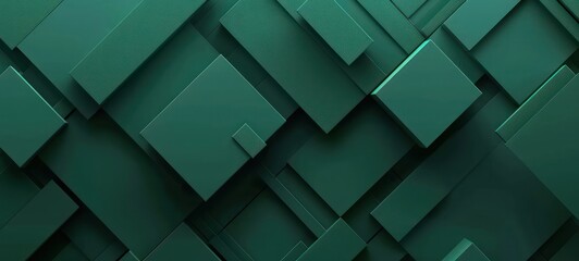 Dark green abstract background with geometric minimal style.
